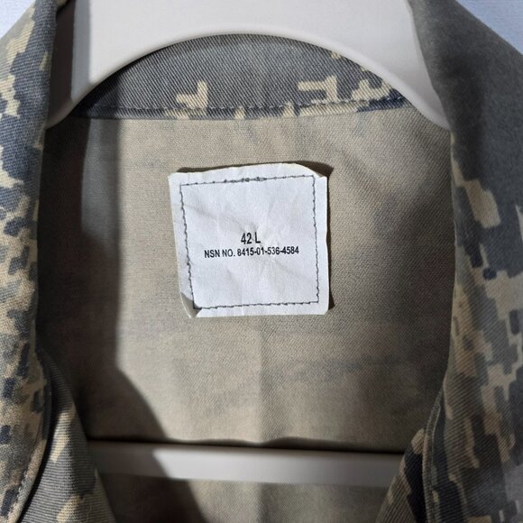 NEW US Air Force ABU Uniform Shirt Adult 42L Camouflage READ DESCRIPTION (N-13) - Picture 2 of 10